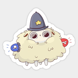 Sheep and Beep Sticker